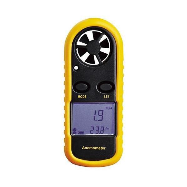 測定温度?10℃?＋45℃　精度＋?1.5％CU:現在の風速、MAX最大値表示、AVG 平均値表示バックライト付き液晶表示サイズ：H102×W39×18mm　重量52ｇCR2032×1本付（テスト用）
