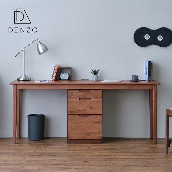 学習机 ツインデスク おしゃれ 北欧 180 シンプル コンパクト 木製 リビング学習 ブラウン エリス Isseiki 101 家具インテリア Denzo 通販 Yahoo ショッピング