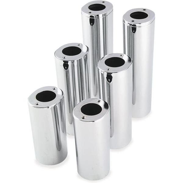 【並行輸入品】Biker's Choice Fork Tube Covers (Standard) (Chrome) Compatible with
