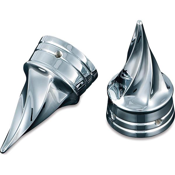 【並行輸入品】Kuryakyn 1219ツイストフロントアクスルキャップ　