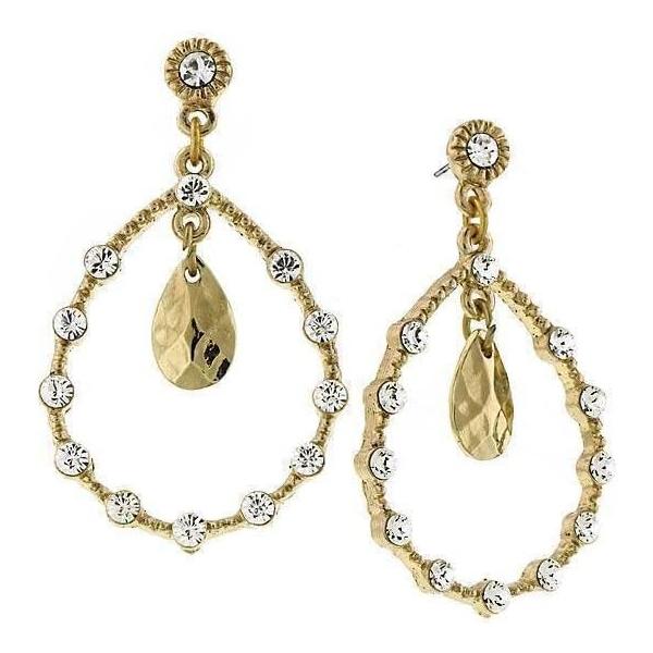 並行輸入品】1928 Jewelry 「Golden Glitz」ゴールド調クリスタル