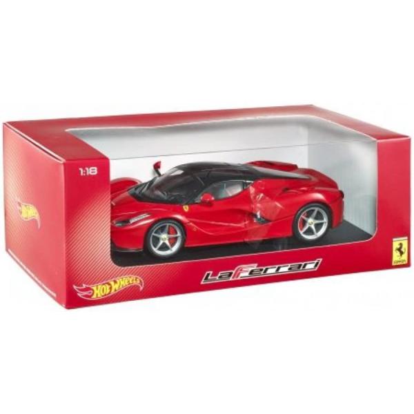 ホットウィール hot wheels フェラーリ 1/18 モデル 並行輸入品】LA FERRARI ラ フェラーリ 赤 hotwheels ホット