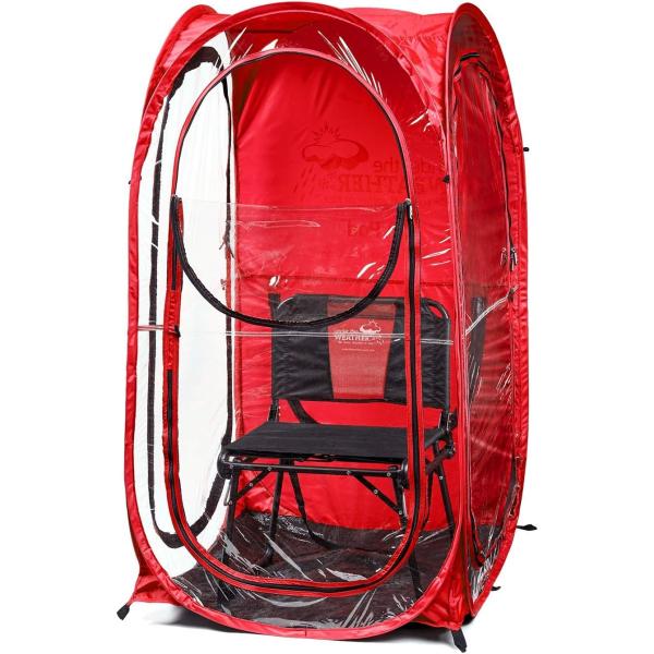 【並行輸入品】Under the Weather Red MyPod 1 Person Pop-up Weather Pod. The Origina
