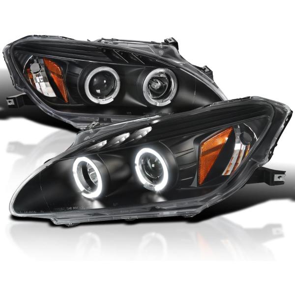 並行輸入品】Spec-D Tuning Halo + LED プロジェクターヘッドライト
