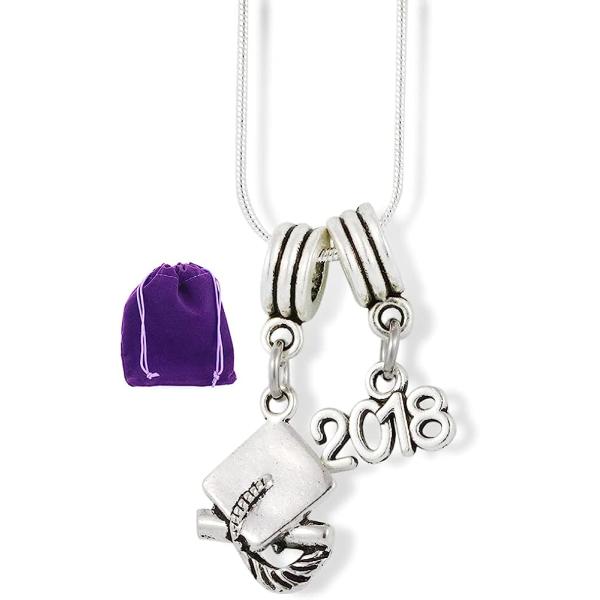 【並行輸入品】2018 Graduation Party Gifts for Her Necklace Pendant Jewelry Charm G