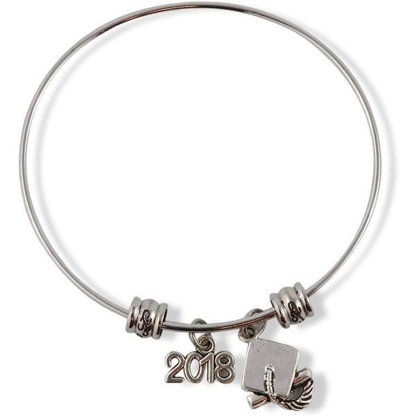 【並行輸入品】2018 Graduation Party Gifts for Her Bracelet Bangle Jewelry Charm Gi