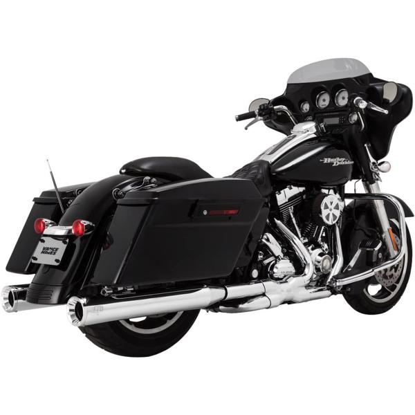 Vance & Hines 16703 クロムエリミネーター 400 スリップオンマフラー 