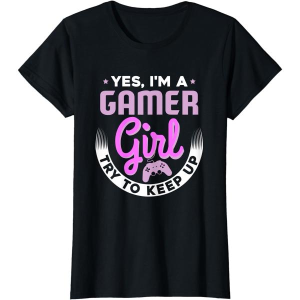 【並行輸入品】Gamer Girl Gift For Girl Gamer T-Shirt