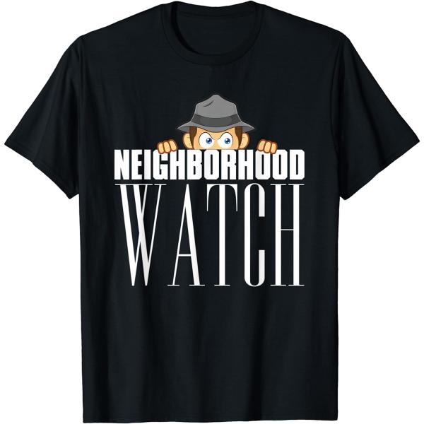 【並行輸入品】Neighborhood Watch Shirt Funny Old Man Graphic Tee