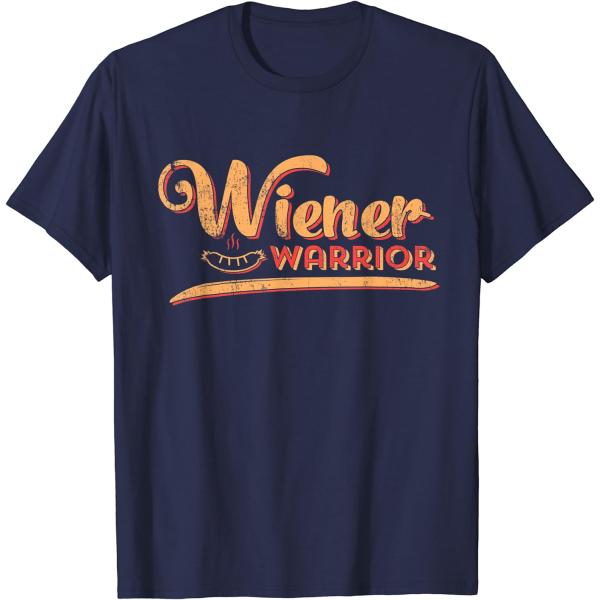 【並行輸入品】Wiener Warrior - Funny Hot Dogs TShirt / Hotdogs Day T-Shirt