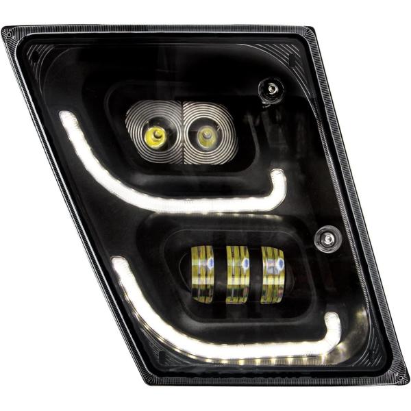 【並行輸入品】United Pacific 32597inchBlackoutinch High Power LED Fog Light W/LED