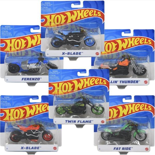 並行輸入品】Hot Wheels Street Power Collectible Motorcycle