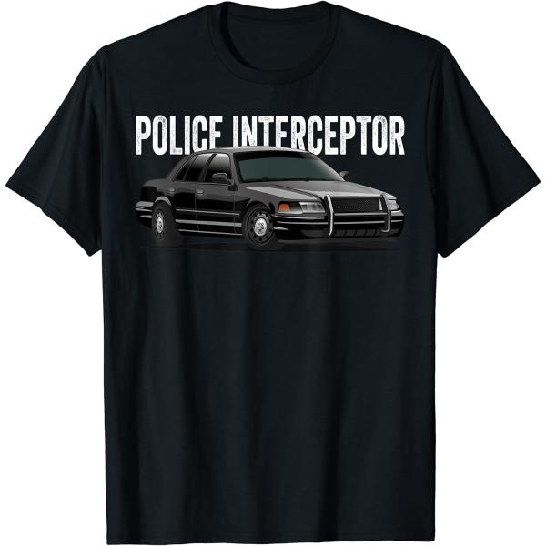 【並行輸入品】Police Interceptor Crown Vic Patrol car T-Shirt T-Shirt