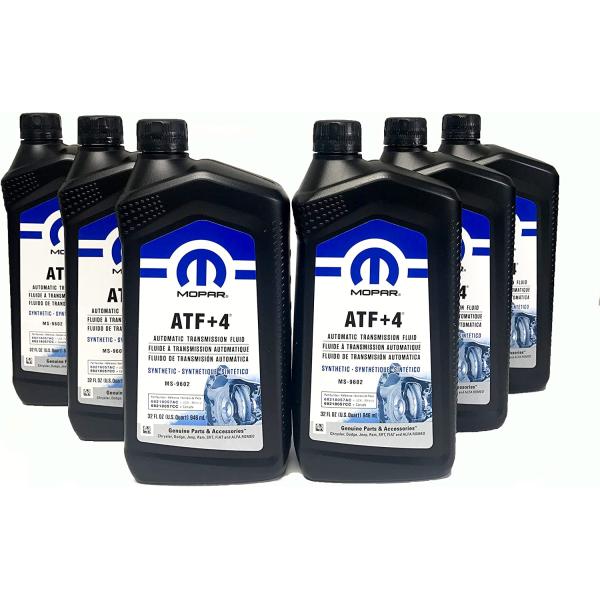 並行輸入品】Mopar ATF+4 トランスミッションフルード 6クォートケース