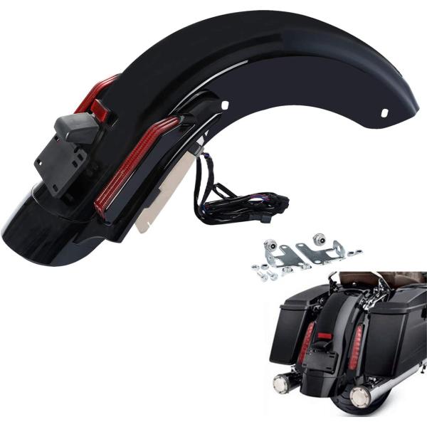 並行輸入品】XMT-Moto リアフェンダーキット 統合LEDストップ/テール