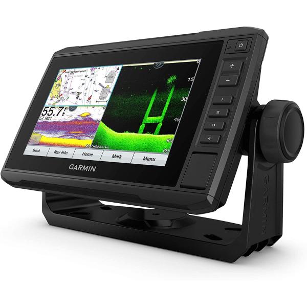 商品名Garmin (ガーミン) ECHOMAP UHD 74Cv 7インチ キーアシスト タッチスクリーン チャートプロッター U.S. BlueChart G3 GT24UHD-TM トランスデューサーGarmin ECHOMAP UH...