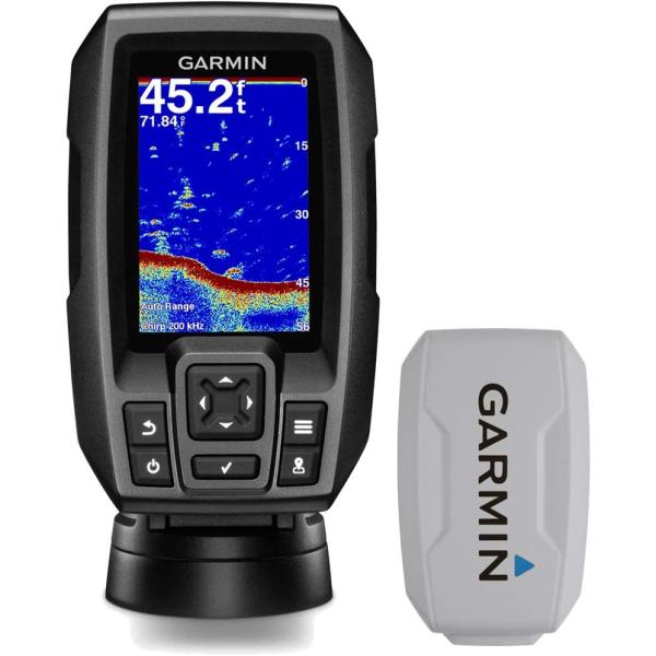 商品名Garmin Striker 4 3.5"" Chirp Fishfinder GPS (010-01550-00) with Protective CoverGarmin Striker 4 3.5"" Chirp Fishfind...