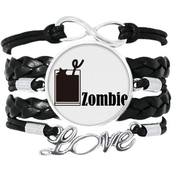 【並行輸入品】DIYthinker Zombie with The Word Zombie Bracelet Love Accessory Twist
