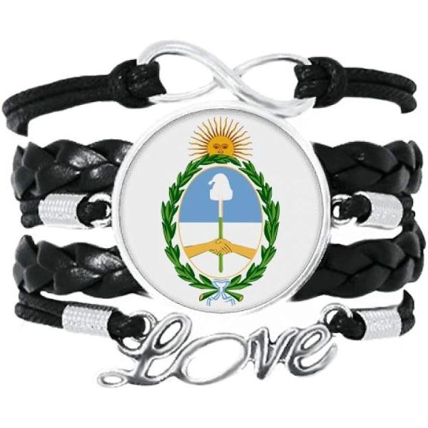 【並行輸入品】DIYthinker Buenos Aires Argentina National Emblem Bracelet Love Acce