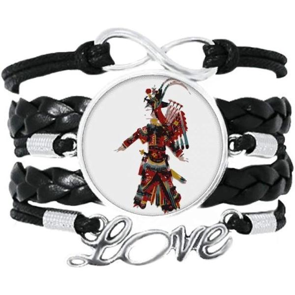 【並行輸入品】DIYthinker Traditional Shadow Play Chinese Opera Bracelet Love Acces