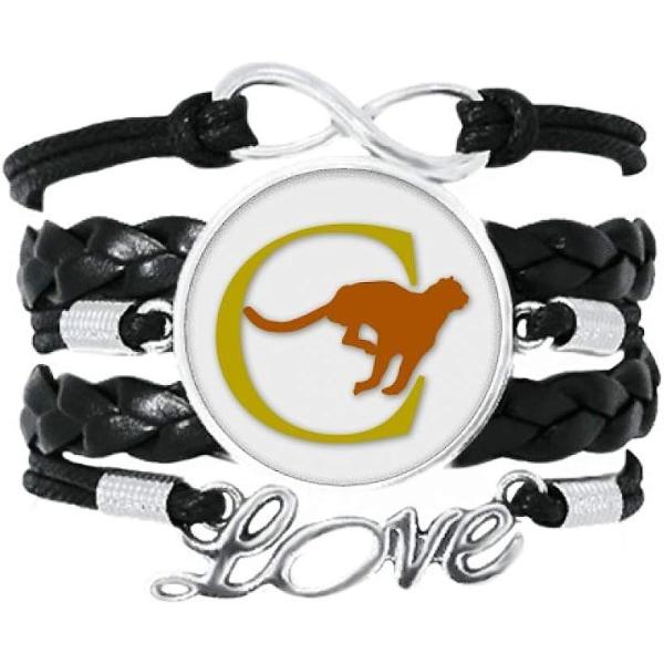 【並行輸入品】OFFbb-USA Leopard Running Chasing Prey Bracelet Love Accessory Twist