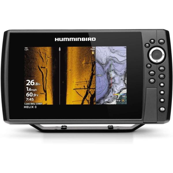 商品名Humminbird 411350-1CHO Helix 8 Chirp MEGA SI+ GPS G4N CHO (コントロールヘッドのみ) 魚探知機Humminbird 411350-1CHO Helix 8 Chirp MEGA...