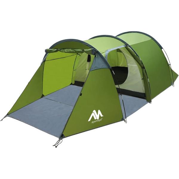 並行輸入品】AYAMAYA テント 2ルーム 前室付き トンネルテント 2