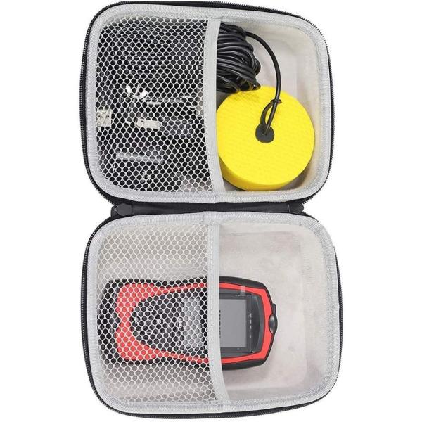 商品名LUCKY ハードトラベルケース LUCKY/LUCKYLAKER ハンドヘルド 魚探知機 ボート ソナー 釣り トランスデューサー カヤック 魚探知機 防水 アイスフィッシング用LUCKY Hard Travel Case for ...