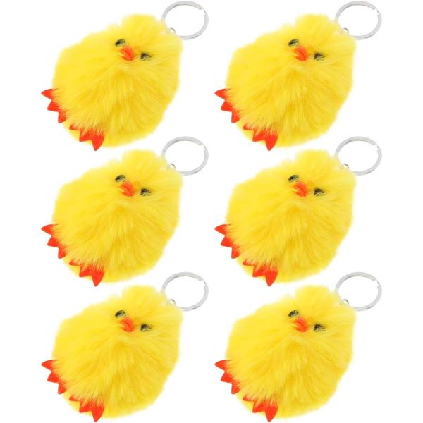 【並行輸入品】GALPADA Chimmy Plush Plush Doll Keychain Lovely Chick Plush keychain