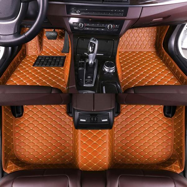 【並行輸入品】Car Floor Mats for Porsche 911 1998-2006 Leather Luxury Floor Liner