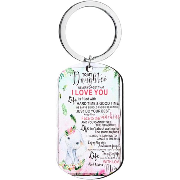 【並行輸入品】Bar Necklace Men Accessories to My Daughter's Colorful Printed Stain