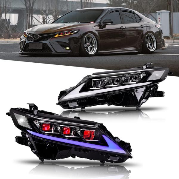トヨタ カムリ ヘッドライト LED付き 並行輸入品】トヨタカムリヘッドライトアセンブリ 2018-2023 SE