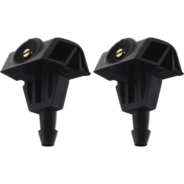 【並行輸入品】2Pcs Car Windshield Wiper Nozzle Replacement 289329U000 Compatible w