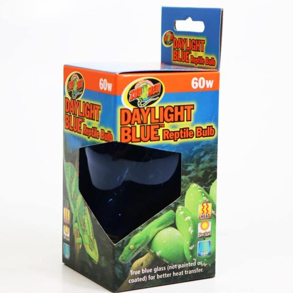 商品名ズーメッドジャパン デイライト ブルー球 散光タイプ 保温球 60W ブルーZoo Med Daylight Blue Incandescent Reptile Bulb 60 Wattsブランド：Zoo Med商品サイズ：60 Wa...