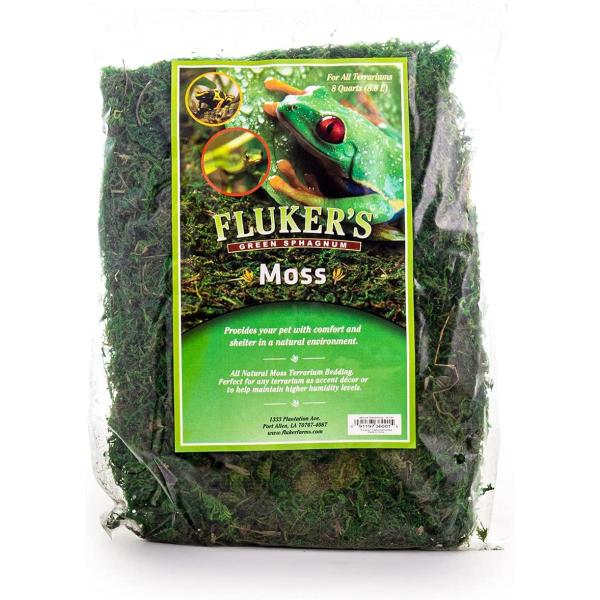 商品名Flukers Laboratories FL36001 Large Repta Moss 8QtFluker's Green Reptile Terrarium Moss, 8-Quartブランド：Fluker's商品サイズ：8-Q...