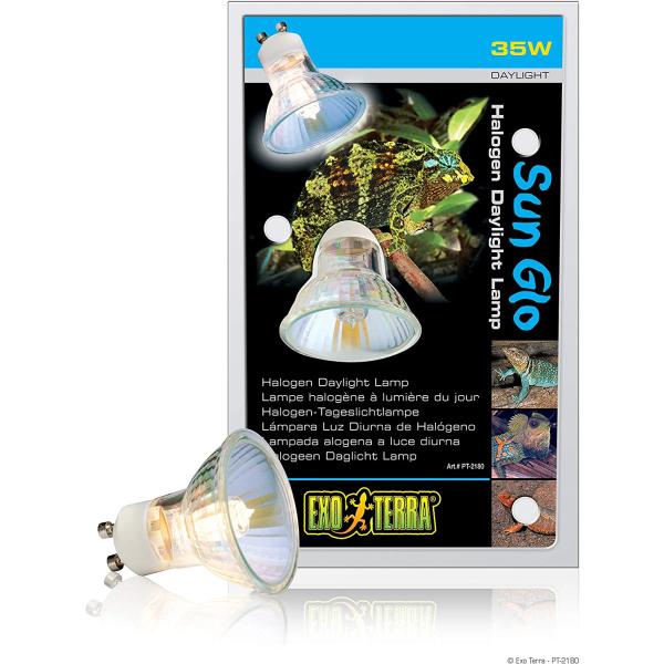 商品名Exo Terra Sun Glo Halogen Daylight Lamp, GU-10 Reptile Light Bulb, 35 Watts, PT2180A1ブランド：Exo Terra商品サイズ：35 Watts高さ：5...