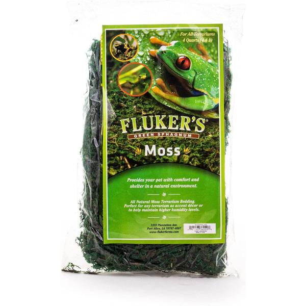 商品名Fluker's 4 qt Green Repta Moss by Fluker'sFluker's Green Reptile Terrarium Moss, 4-Quartブランド：Fluker's商品サイズ：4-Quart高さ：...