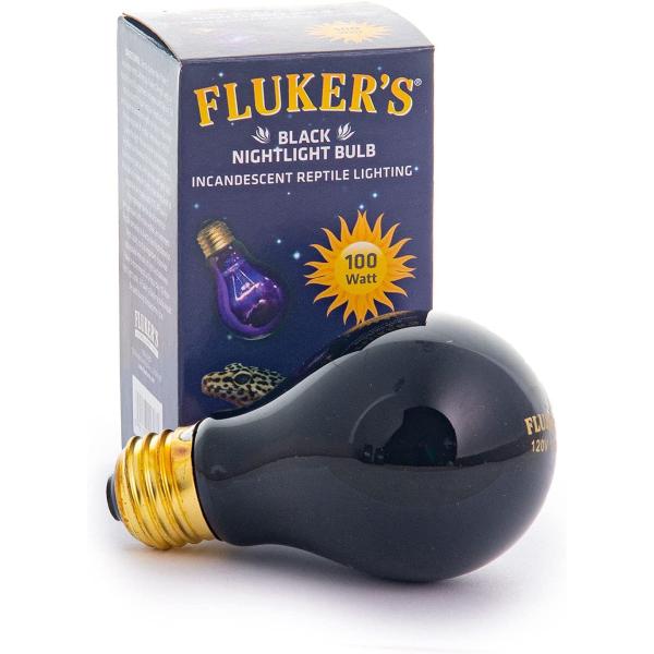 商品名Fluker's Black Nightlight Bulbs for Reptiles 100 watt by Fluker'sFluker's Black Nightlight Bulbs for Reptiles 100 wat...