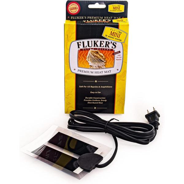 商品名Fluker's Heat Mat for Reptiles and Small Animals, Mini (4X5 in, 2 watt) by Fluker'sFluker's Heat Mat for Reptiles and...