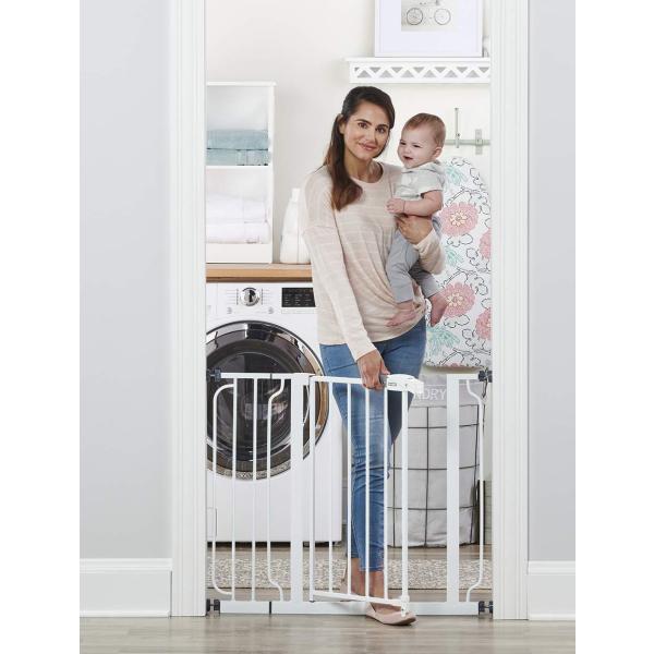 商品名簡単ステップウォークスルーゲート [並行輸入品]Regalo Easy Step 38.5-Inch Wide Walk Thru Baby Gate, Includes 6-Inch Extension Kit, 4 Pack Pr...