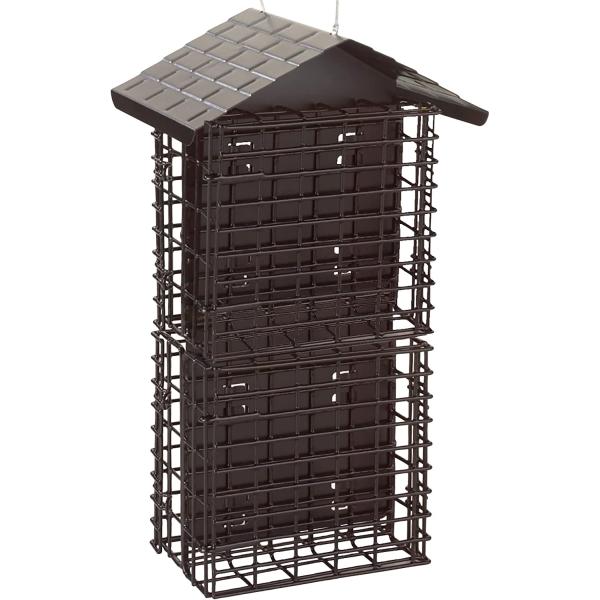 商品名Hiatt Mfg38129Stokes Select Deluxe Double Suet Feeder-DELUXE SUET FEEDER (並行輸入品)More Birds 4 Cake Suet Buffet Bird Fe...