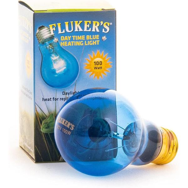 商品名Fluker Labs SFK22403 Reptile Incandescent Daylight Bulb for Pet Habitat, 100-watt, Blue by Fluker LabsFluker's Reptil...