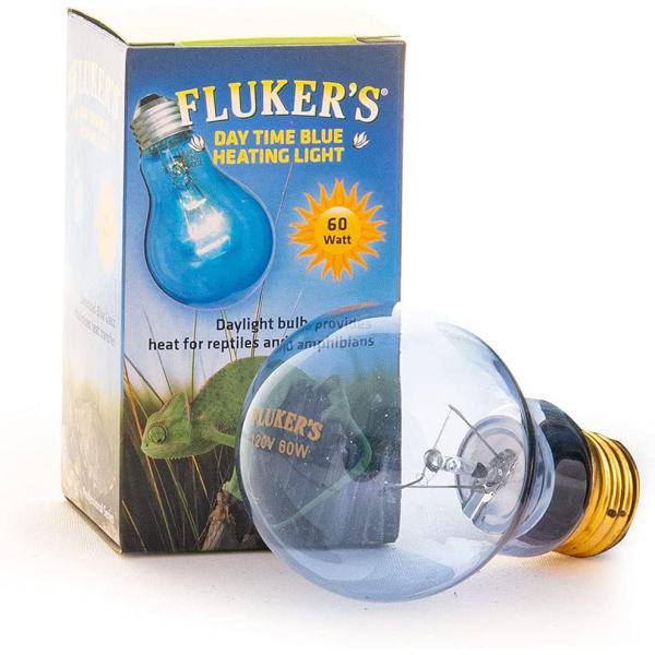 商品名Fluker Labs SFK22402 Reptile Incandescent Daylight Bulb for Pet Habitat, 60-watt, Blue by Fluker LabsFluker's Reptile...