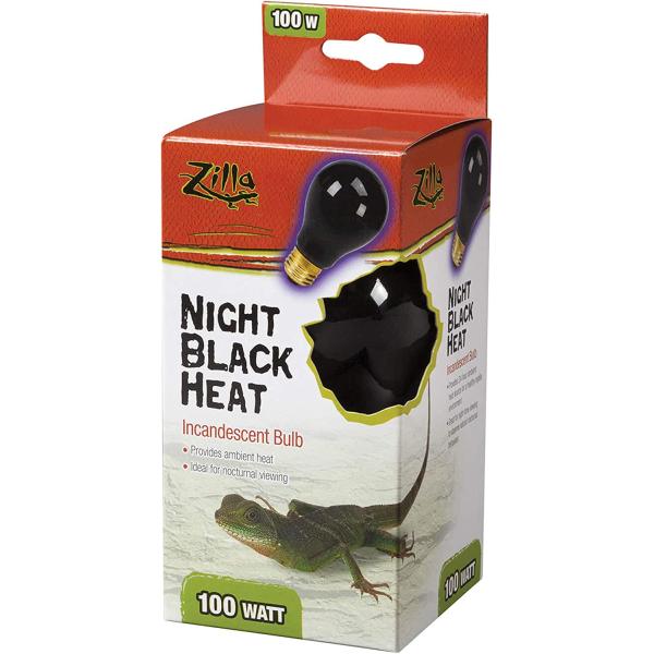 商品名Zilla - Night Black Heat Incandescent Bulb 100 Watt - 100009914Zilla Reptile Terrarium Heat Lamps Incandescent Bulb, ...