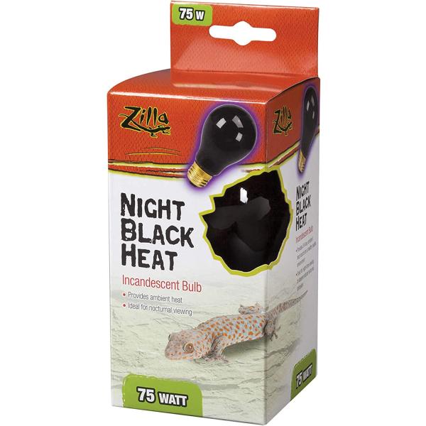 商品名Zilla - Night Black Heat Incandescent Bulb 75 Watt - 100009913Zilla Reptile Terrarium Incandescent Heat Bulb, Night B...