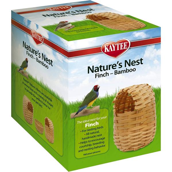 商品名Super Pet Finch Bamboo Natures Nest Natural Woven Sticks Finches Health NaturalKaytee Natures Nest Bamboo Finchブランド：K...
