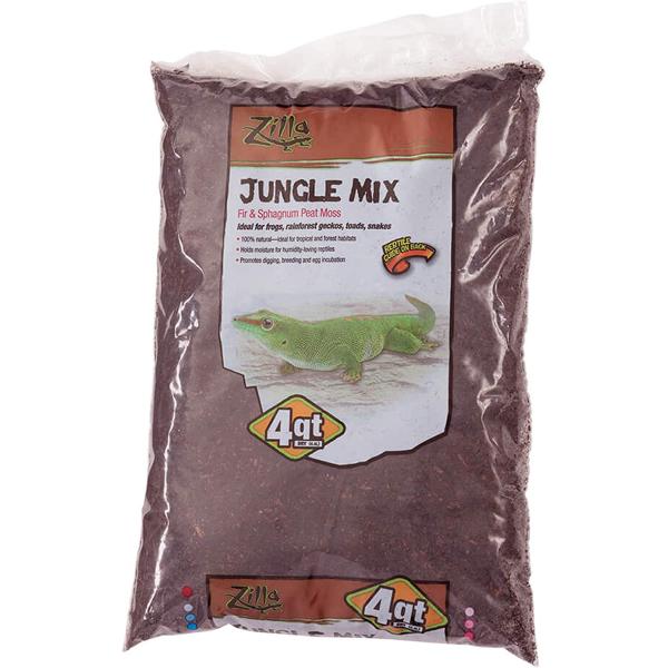 商品名Energy Savers EN11303 Rzilla Jungle Mix&amp;#44; 4 Qt.Zilla Reptile Terrarium Bedding Substrate Jungle Mix Moss &amp;...