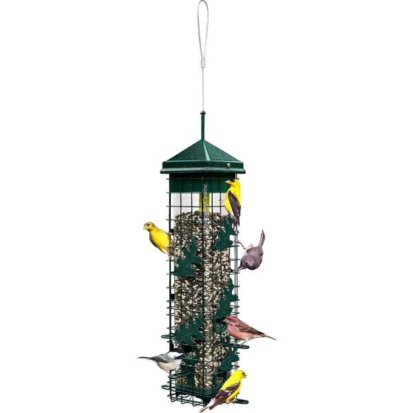 商品名Squirrel Solution200 Squirrel-proof Bird Feeder w/6 Feeding Ports, 3.4-pound Seed Capacity, Free Seed FunnelSquirrel ...