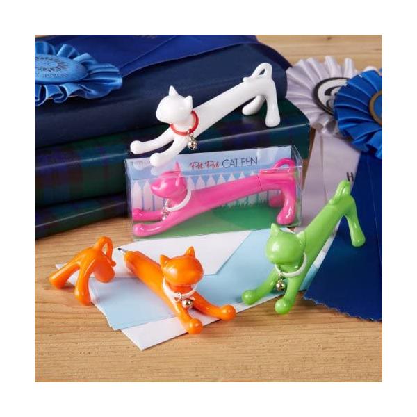 【並行輸入品】 Two's Company Cat Pen Choice of Color White