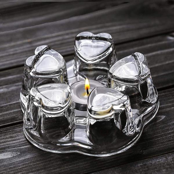 【並行輸入品】 Sun's Tea Solid Crytal Glass Teapot Warmer